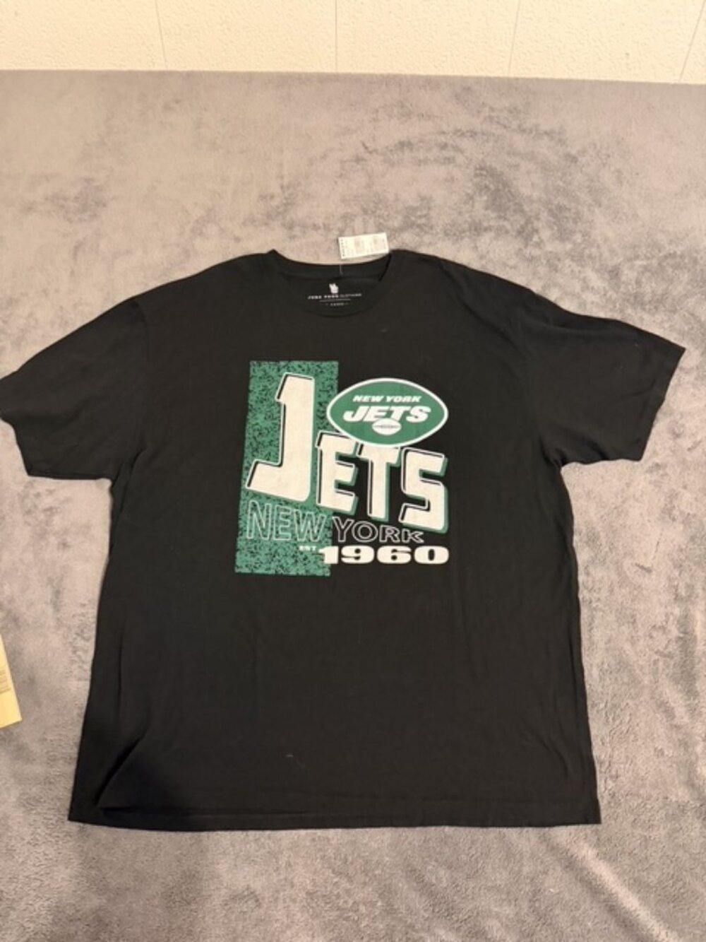 Junk Food NY Jets 1960 T-Shirt Mens XXL Black NWT
